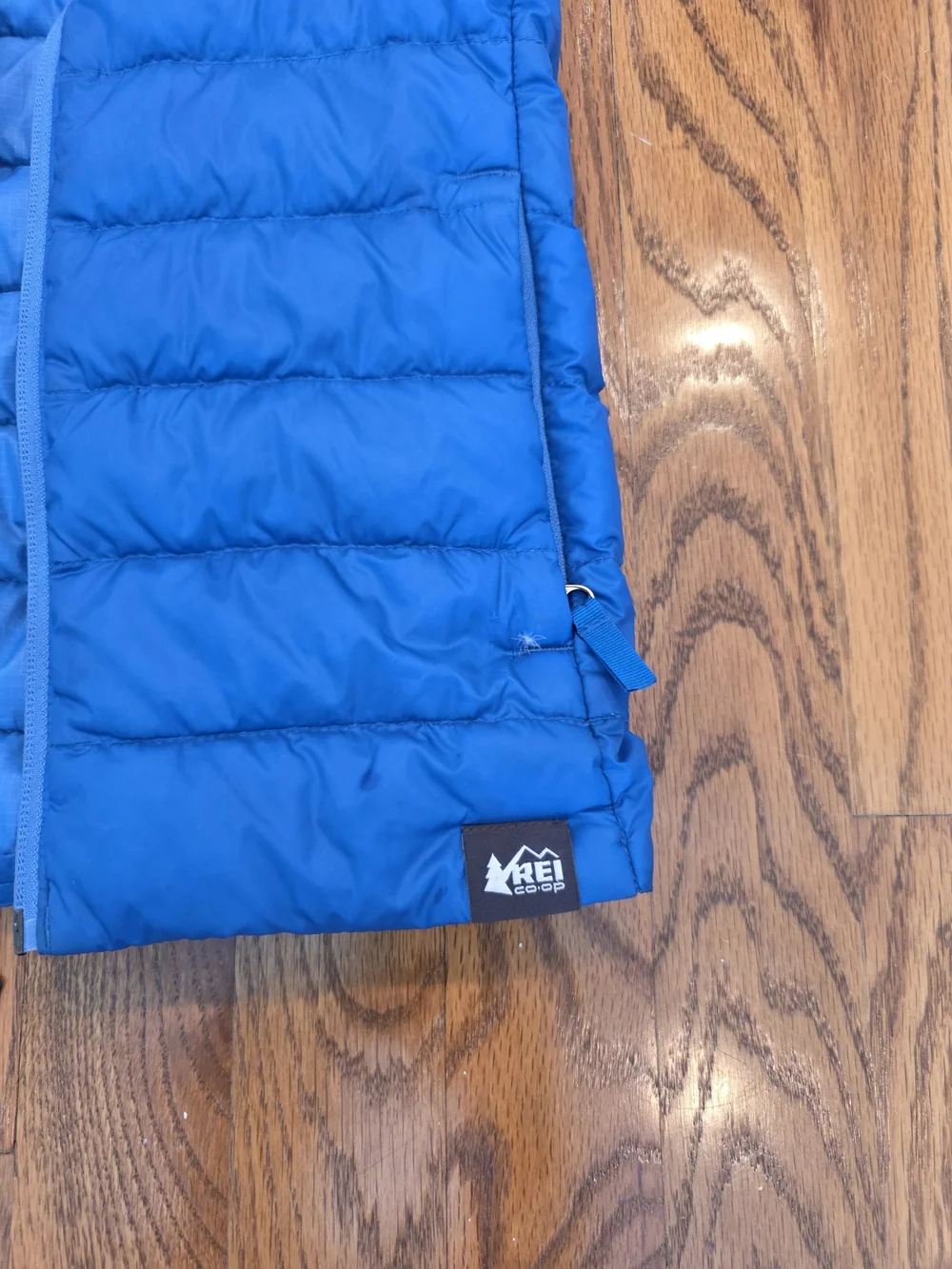 REI Lightweight Blue Puffer Vest